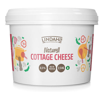 COTTAGE CHEESE LINDAHLS 2,5KG Picture of COTTAGE CHEESE 2,5KG