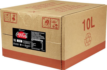 COCA COLA ZERO 10L BIB Picture of COCA COLA ZERO 10L BIB