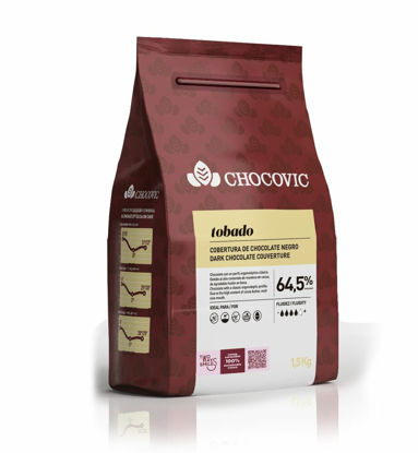 CHOKLAD MÖRK PELLETS 6X1,5KG Picture of CHOKLAD PELLET MÖRK 46% 6X1,5K