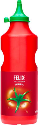KETCHUP PIPFLASKA 6X900G FELIX Picture of KETCHUP PIPFLASKA 6X900G