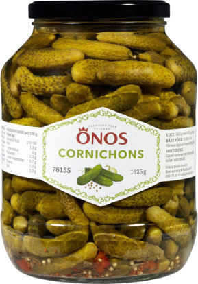 CORNICHONS 6X1650G ÖNOS Picture of CORNICHONS 6X1650G