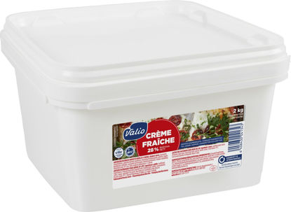 CREME FRAICHE 28% LAKT 2KG VAL Picture of CREME FRAICHE 28% LF 2KG