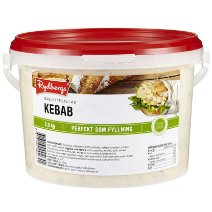 BAGUETTESALLAD KEBAB 2,5KG RYD Picture of BAGUETTESALLAD KEBAB 2,5KG