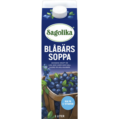 BLÅBÄRSSOPPA 6X1L ARLA Picture of SOPPA BLÅBÄR 6X1L