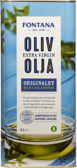 Picture of OLIVOLJA EV GREKISK PLÅT 4X5L