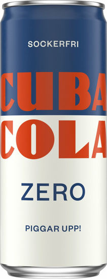 Picture of CUBA COLA ZERO SLIMCAN 20X33CL