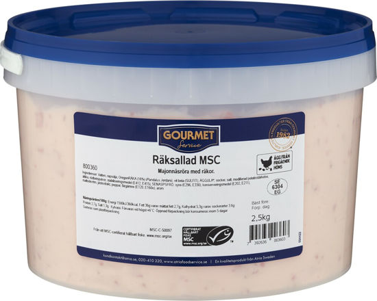 Picture of RÄKSALLAD MSC 2,5KG
