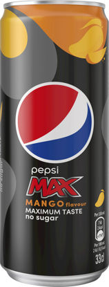 PEPSI-MAX-MANGO-BRK-20X33CL Picture of PEPSI MAX MANGO BRK 20X33CL