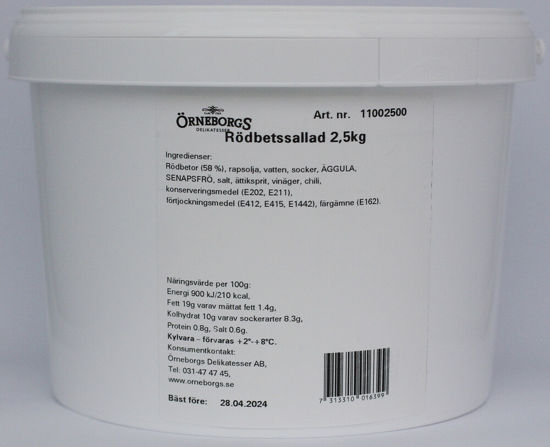 Picture of RÖDBETSSALLAD 2,5KG