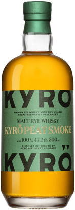 WHISKY-PEAT-SMOKE-RYE-50CL Picture of WHISKY PEAT SMOKE RYE 50CL
