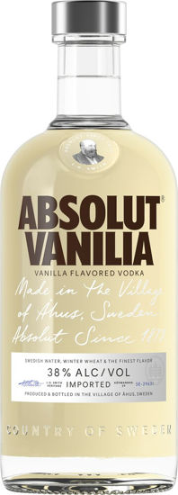 Picture of VODKA ABSOLUT VANIL 38% 6X70C