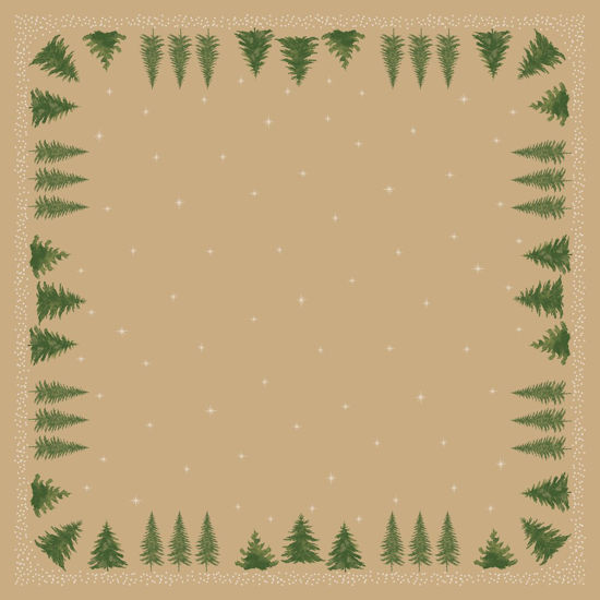 Picture of DUK HUMLE TREES 84X84CM 5X20ST