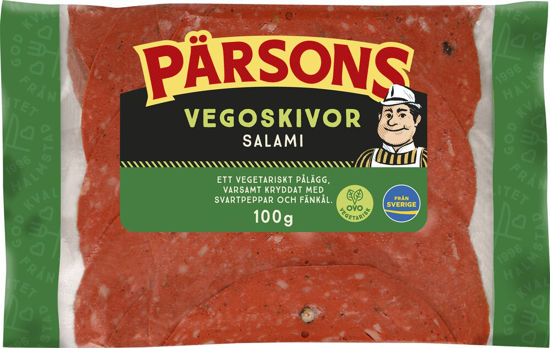 Picture of VEGOSKIVOR SALAMI 8X100G