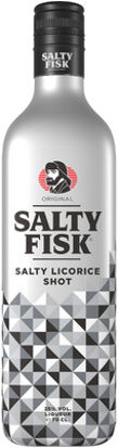 FISK-SALTY-LICORICE-25-6X70CL Picture of FISK SALTY LICORICE 25% 6X70CL