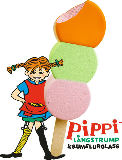 Picture of GLASS PIPPI KRUMELUR 32ST