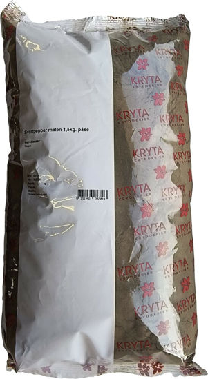 Picture of SVARTPEPPAR FINMALD PÅSE 1,5KG