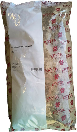 Picture of VITPEPPAR MALD PÅSE 1,5KG